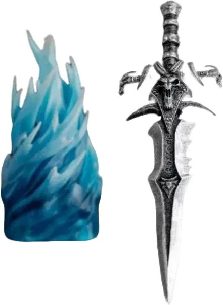 Frostmourne Anime Artisan Keycap für mechanische Tastaturen in Blau - Bild 1