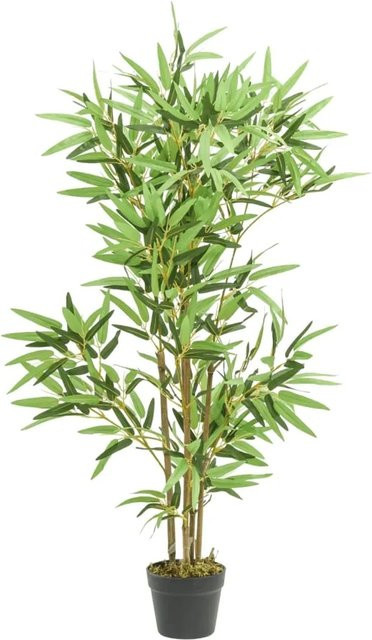 Künstlicher Bambusbaum von furnicato in Grün, Höhe: 120 cm - Bild 1