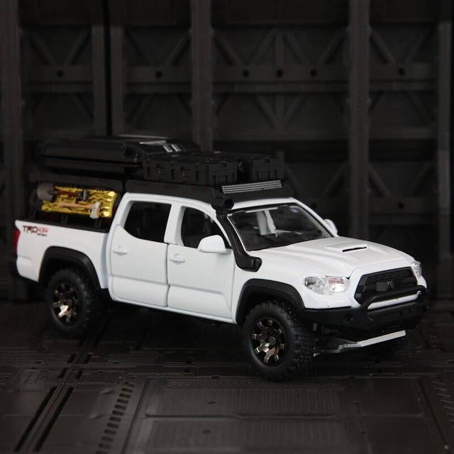 Tcoma Offroad-Reise-Legierungsfahrzeug Pickup-Modell, 1:32, mit Sound und Licht - Bild 1