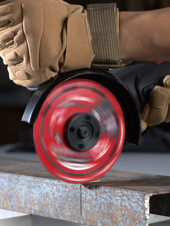 EZARC Diamant-Trennscheibe für Metall in Rot, Durchmesser: 125 mm - Bild 7