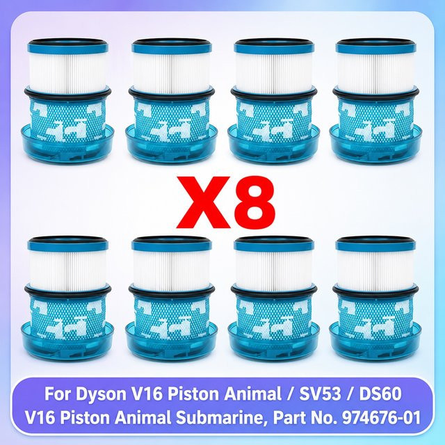 OSSIEAO HEPA-Filter Zubehör für Dyson V16 Piston Animal, V16 Piston Animal Submarine SV53 und DS60 974676-01 - Bild 1