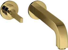 Hansgrohe Axor Citterio UP-Waschtisch-Einhebelmischer mit Pin-Griff in Gold - Bild 1