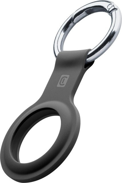 CellularLine Key Ring AirTag Holder Anhänger Schwarz (60322) - Bild 1