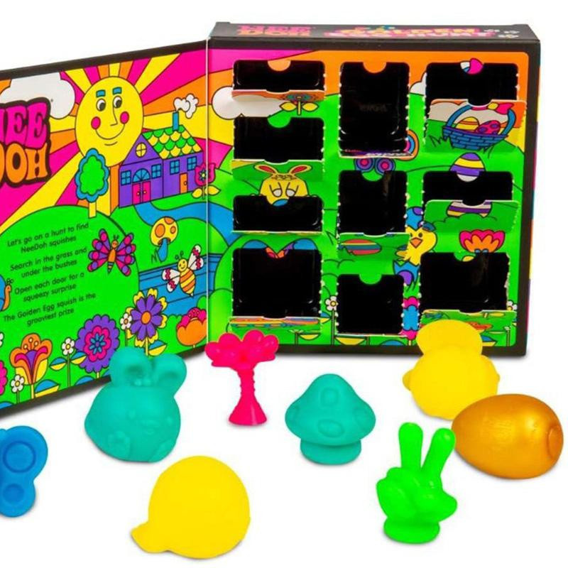 Needoh Goldenes Neues Ei Schatzsuche Spielzeug mit Squishy Überraschung - Bild 2