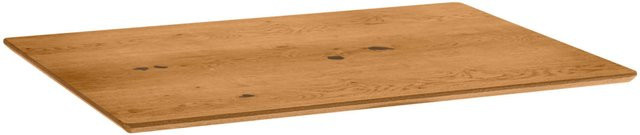 VEGA Indoor-Tischplatte Acerios aus Wildeiche in Braun, rechteckig, B: 120 cm, T: 80 cm, H: 2,5 cm - Bild 1