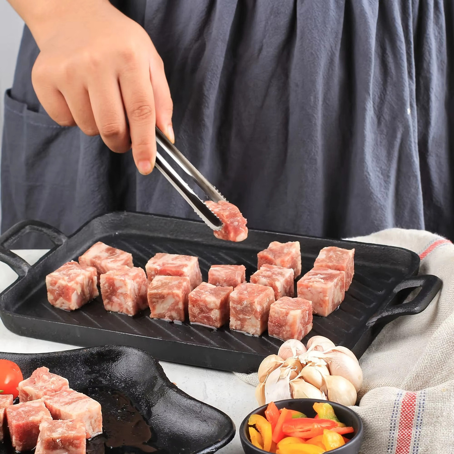 YOCITY Grillzange aus Edelstahl in Silber für BBQ und Haushalt - Bild 2