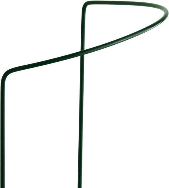 Bellissa Busch- und Strauchstütze aus Stahldraht in Grün, B: 40 cm, H: 35 cm - Bild 1
