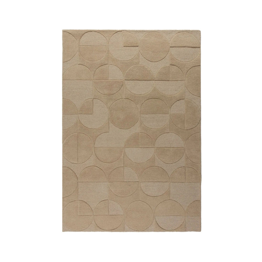 Flair Rugs Wollteppich Gigi in Beige, Modernes Geometrisches Design, B x T: 160 x 230 cm - Bild 2