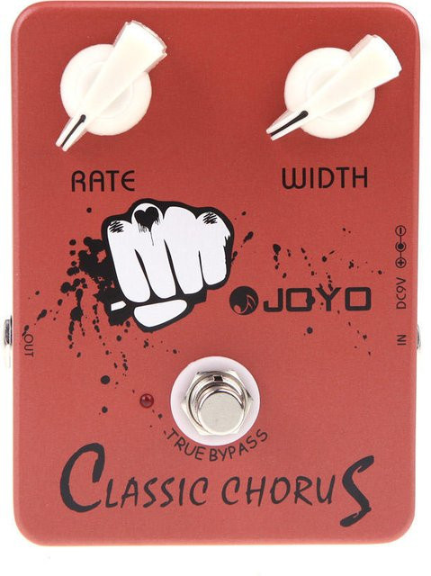 Joyo JF-05 E-Gitarren Effektpedal Klassischer Chorus mit True Bypass Design in Brown - Bild 1