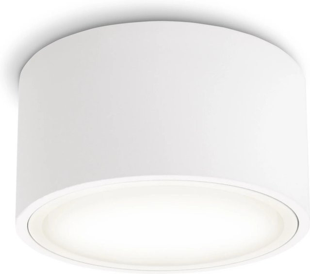 SSC-LUXon Celi-X LED Deckenaufbauleuchte Weiß Rund mit GX53 5W für Büro, Flur und Küche - Bild 1