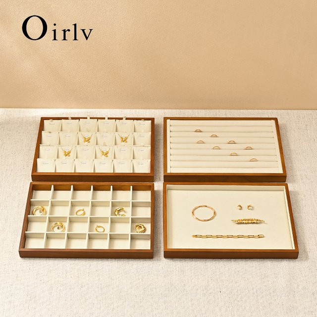 Oirlv Schmuckschatulle aus Holz, Unisex - Bild 1
