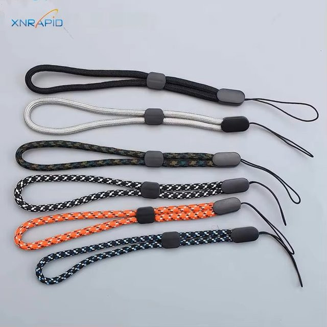 5er Set verstellbare Handgelenk-Lanyards in Weiß für iPhone, Samsung, Xiaomi, Kamera und Schlüsselanhänger - Bild 1