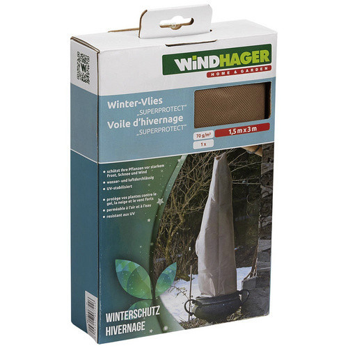 WINDHAGER Wintervlies SuperProtect, beige, B: 150 cm, L: 300 cm - Bild 1