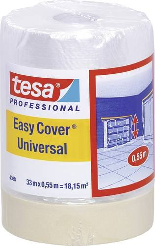 tesa Easy Cover Abdeckfolie Hellbraun Breite: 55 cm, Länge: 33 m - Bild 1