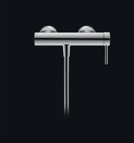 Duravit Circle AP Brause-Einhebelmischer für die Wandmontage in Chrom - Bild 1