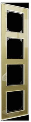 Merten Glas in Gold und Beige - Bild 1