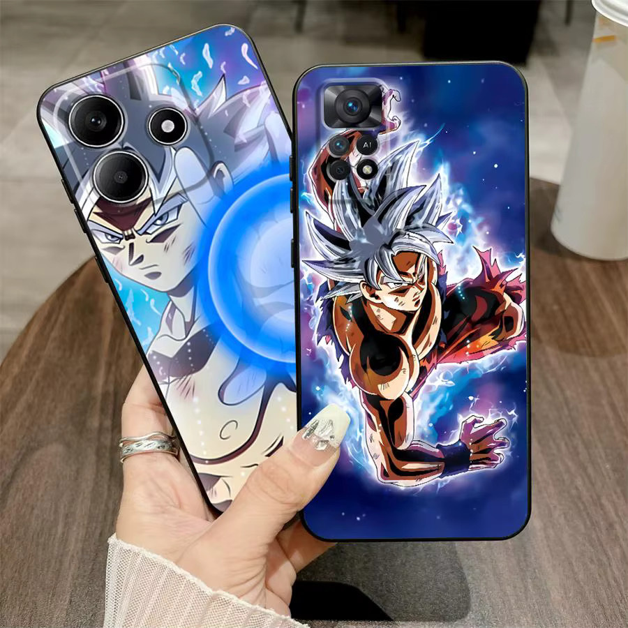 Handyhülle Dragon Ball Vegeta Anime für Xiaomi Redmi Note Serie in Schwarz - Bild 2