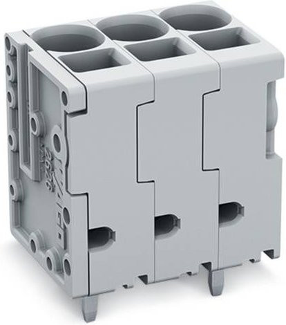 WAGO Leiterplattenklemme 2626-3103/020-000, Grau, 72 Stück - Bild 1
