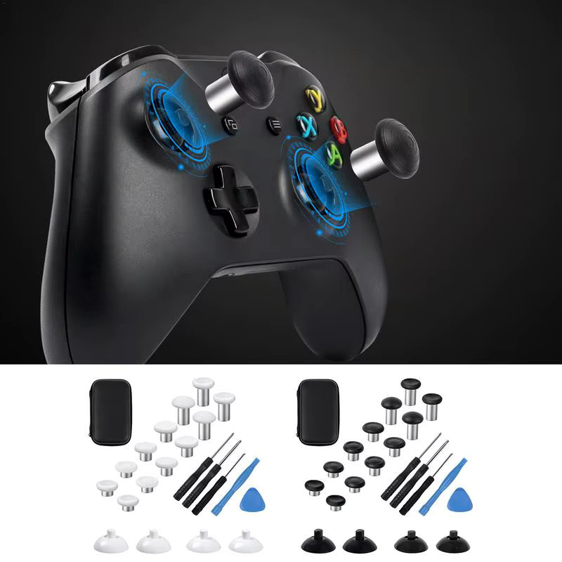 Xbox Serie X/S Joystick Thumbstick Extender aus Metall in Weiß für verbesserte Kontrolle und Grip - Bild 3