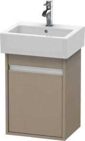 Duravit Waschtischunterschrank Ketho wandhängend in Beige mit Tür links, B/T/H: 40 x 32 x 55 cm - Bild 1