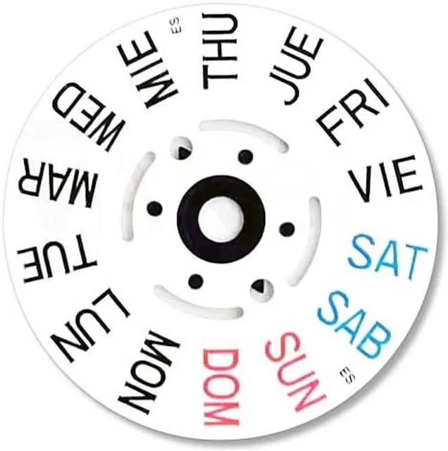 FancyWrist Kalender Datum Tag Rad Scheibe für NH35 NH36 NH37, Uhrenzubehör - Bild 1