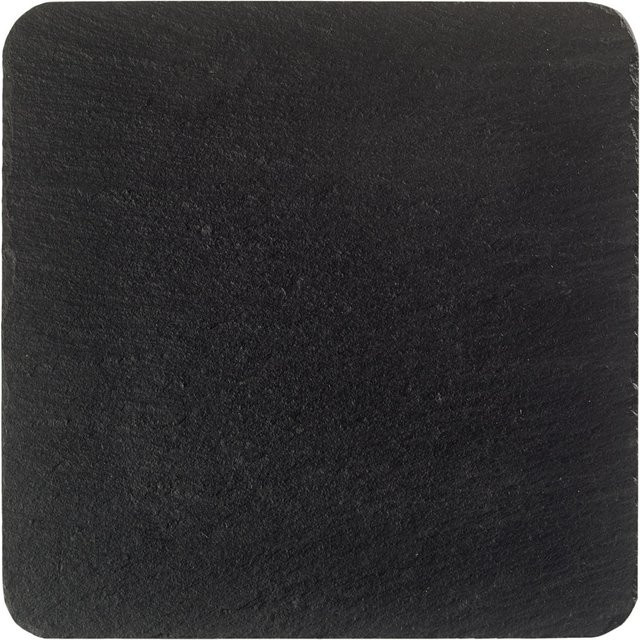 VEGA Schieferplatte Colwood quadratisch, schwarz, B: 12,8 cm, T: 12,8 cm, H: 0,5 cm - Bild 1