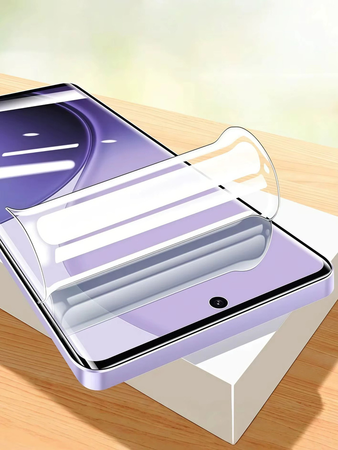 2 Stück flexible TPU-Hydrogelfolie für Oppo A6 Pro, A6, A6X, A5 Pro, A5, A5X in Transparent - Bild 7