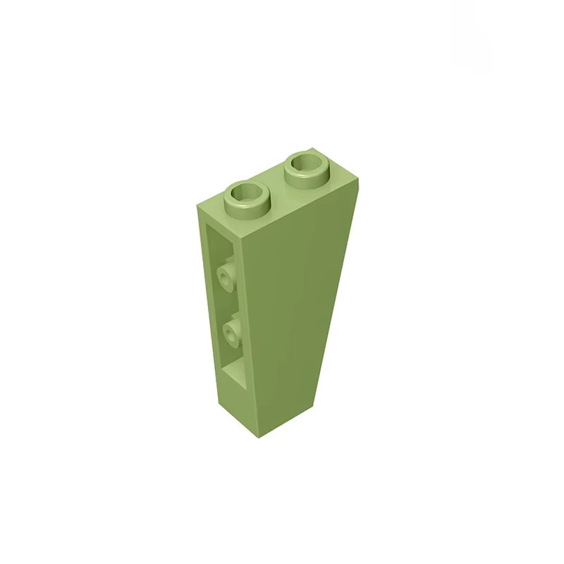 Gobricks GDS-864 Neigung, invertiert 75 2x1x3, Bausteine, grün - Bild 1