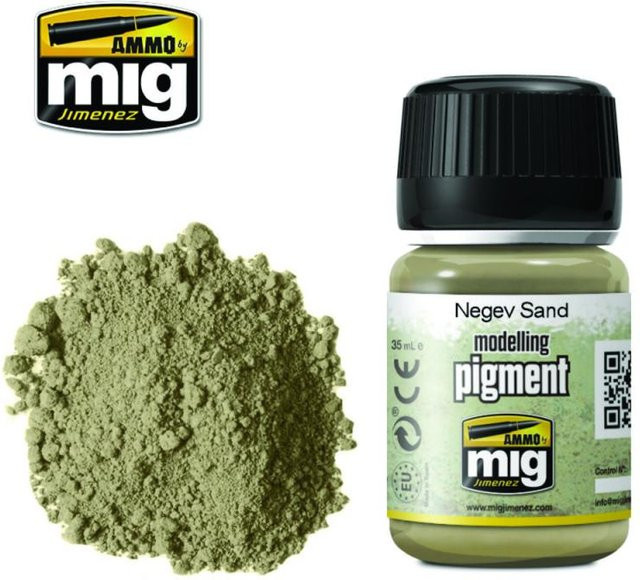 AMMO by MIG Jimenez Pigment Negev Sand, Natur / Holzfarben - Bild 1
