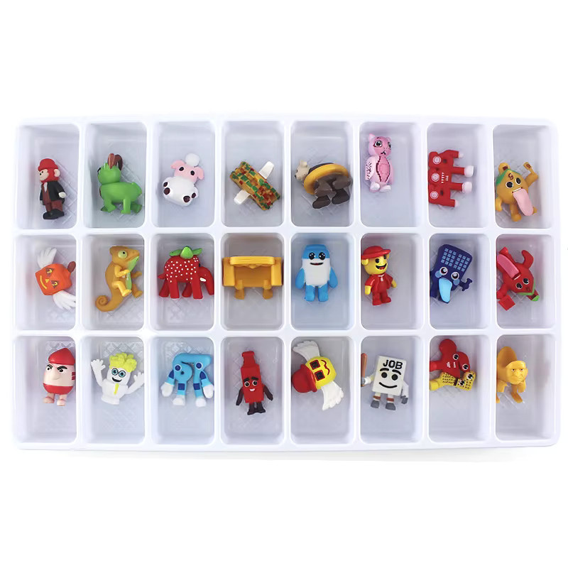 2026 Steel A Brainrot Game Blind Box, Anime Figur, 24-teiliges Set - Bild 2
