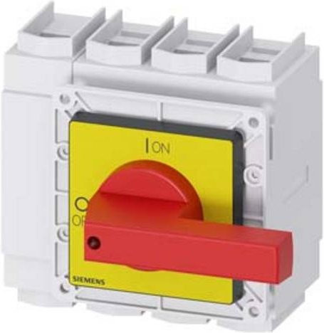Siemens Lasttrennschalter 4polig 250A 690 V/AC Rot Gelb 185mm² 3LD24051TL13 - Bild 1