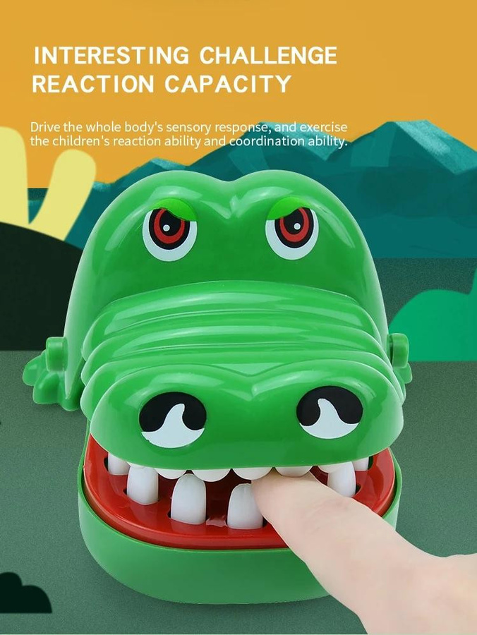 Linyi toy Krokodil Alligator Spielset grün - Bild 3
