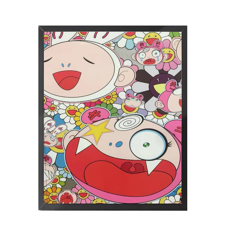 Takashi Murakami Japan Kunst Poster als ästhetischer Leinwanddruck in Multicolor für deine Wanddekoration - Bild 5