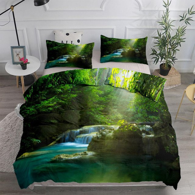 Monika Chen Bettwäscheset Meer in Glitzer mit Bettbezug und Kissenbezug, Breite: 135 cm, Höhe: 200 cm - Bild 1