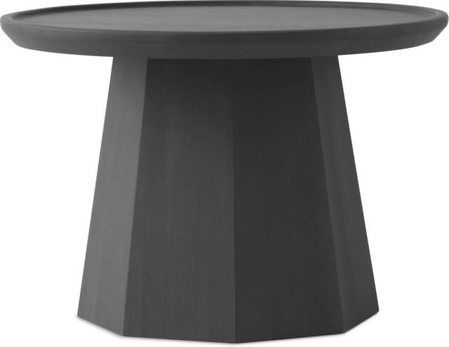 Normann Copenhagen Pine Beistelltisch aus Holz in Rundform - Bild 1