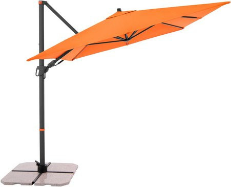 Doppler Pendelschirm MyZone Orange B/T: 240 x 320 cm mit Sonnenschutzfaktor 50 - Bild 1