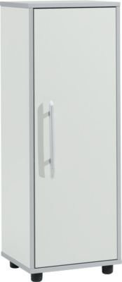 Schäfer Shop Select Aktenschrank Moxxo IQ aus Holz in Lichtgrau mit 2 Böden, B: 40,1 cm, T: 36,2 cm, H: 111,5 cm - Bild 1