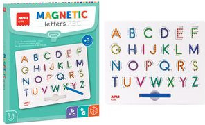 agipa Tableau magnétique, Magnets ABC lettres, mit stylet bleu, 1-teiliges Set - Bild 1