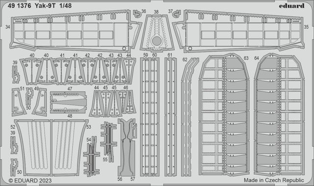 Zvezda Yak-9T, Modell, 1:48 - Bild 1