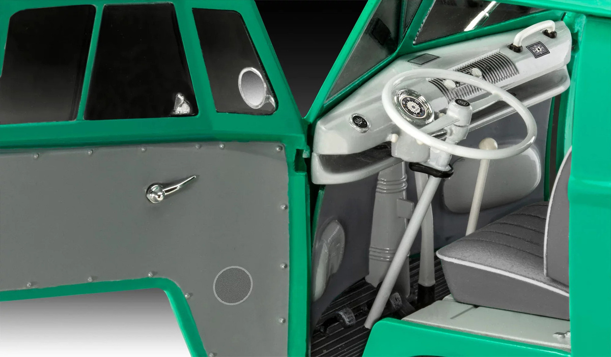 Revell Vaillant VW T1 Bus Automodell Bausatz 1:24 - Bild 3