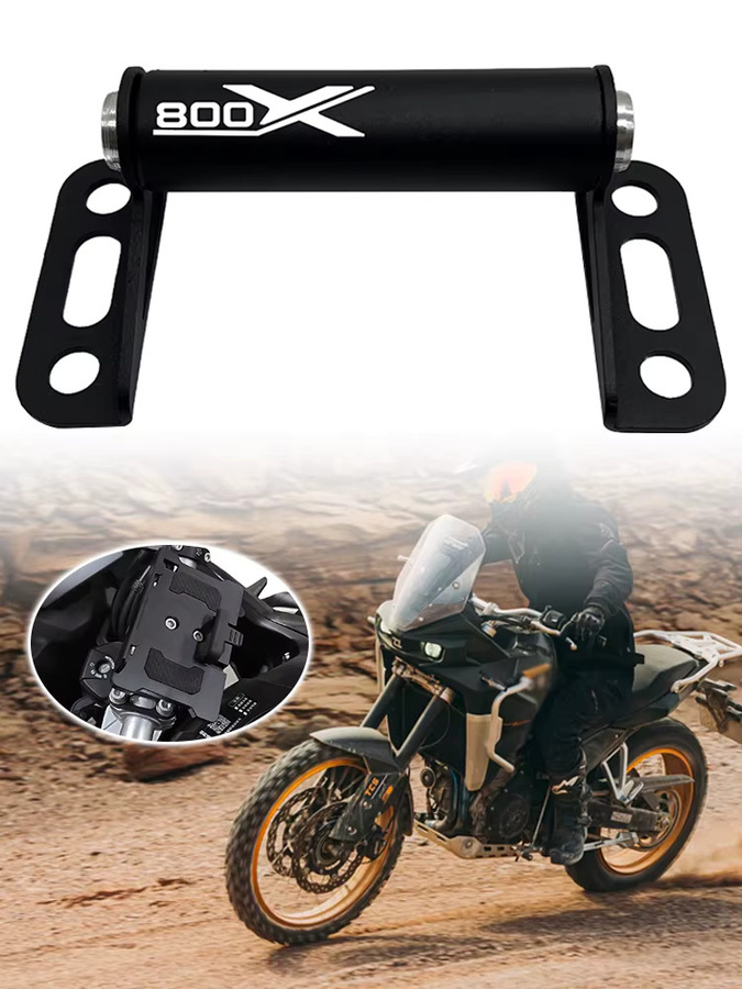 ANLUSON Motorrad GPS Halterung für KOVE 800X COLOVE 800X ADV Abenteuer Rally Pro in Schwarz - Bild 3