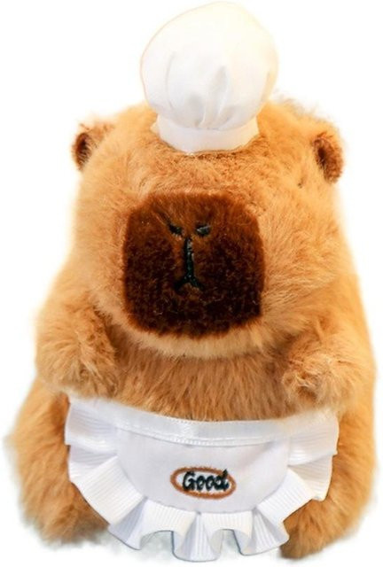 Yiran bag Capybara Schlüsselanhänger, Plüsch, beige, Unisex - Bild 1