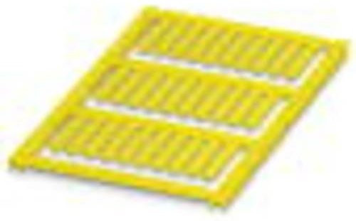 Phoenix Contact 0801454 UCT-WMT (23X4) Leitermarkierer Gelb mit Beschriftungsfläche 4 x 23 mm zum Einschieben - Bild 1