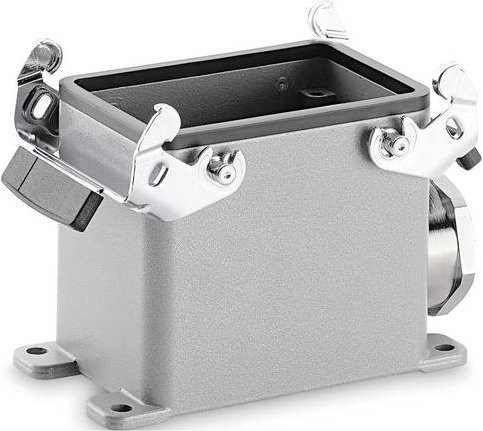 LAPP Sockelgehäuse aus Aluminium in Grau, 5 Stück - Bild 1