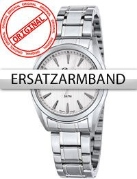 Bossart Uhrenarmband Edelstahl, silber, Damen - Bild 1