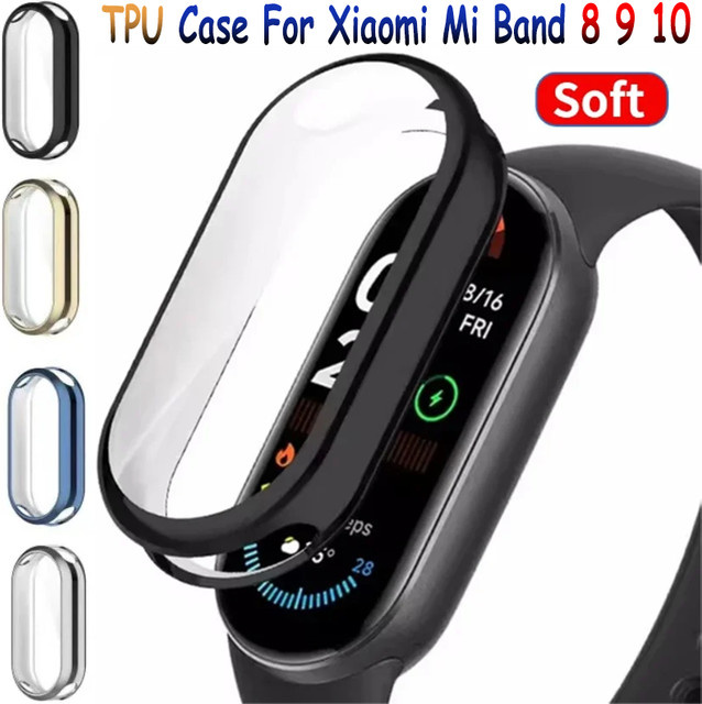 Xiaomi Smartwatch Rahmen, Silikon, Schwarz, Unisex - Bild 1