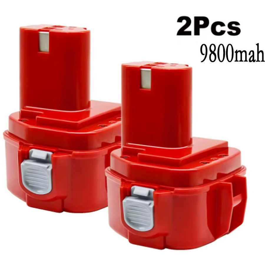 Makita 12V 9800mAh Akku für PA12 Ni-Mh Elektrowerkzeuge in Rot - Bild 7