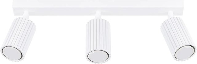 Licht-Erlebnisse Deckenstrahler 3-flammig modern aus Aluminium in Weiß, Breite: 45 cm, GU10 - Bild 1