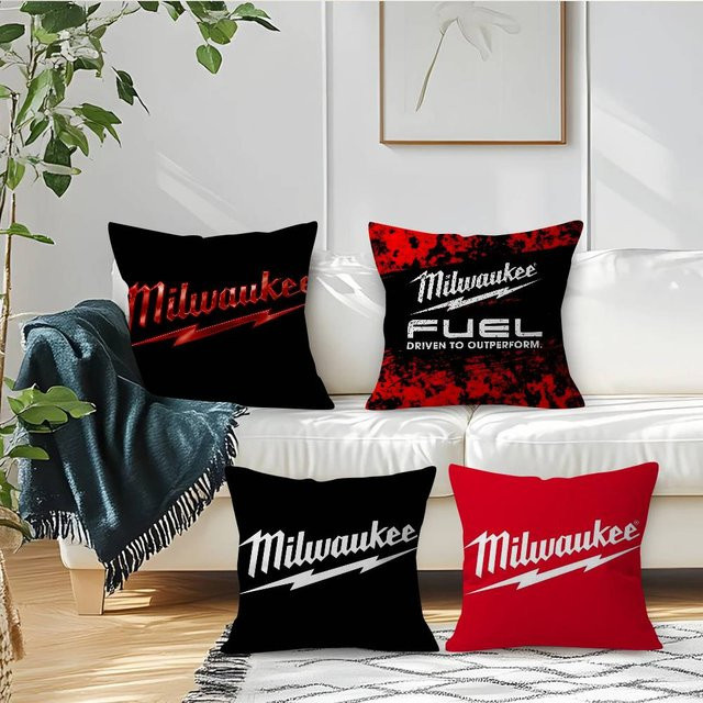 Kissenbezug m-m-milwaukee Logo Anime Design für Sofa und Bett - Bild 1