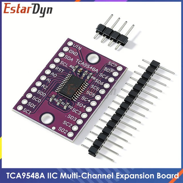 CJMCU-9548 TCA9548A 1-zu-8 I2C 8-Kanal-Erweiterungsplatine IIC-Modul Entwicklungsboard in Lila - Bild 1